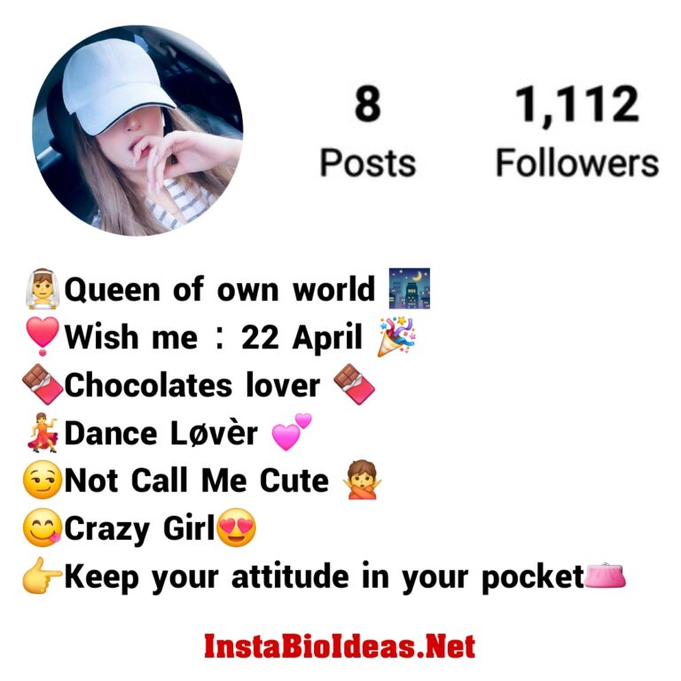 Instagram bio for girls