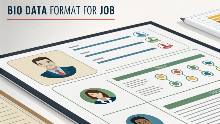 Bio Datd Job Bio Data Format for Job: The Ultimate Guide - InstaBioIdeas