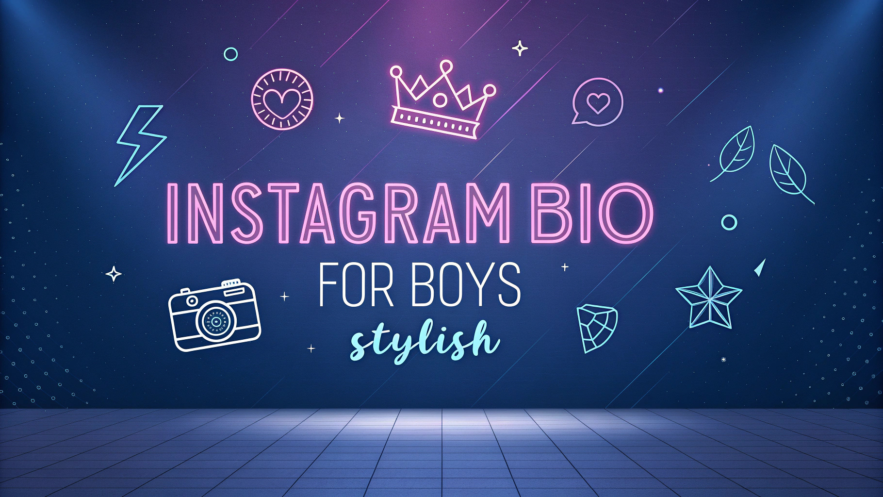 Instagram Bio for Boys Stylish: Making a Bold First Impression ...