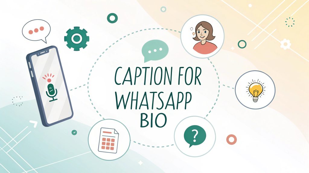 Caption for WhatsApp Bio