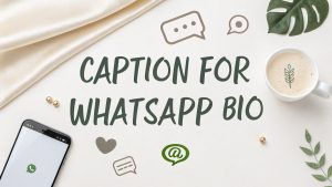 Caption for WhatsApp Bio