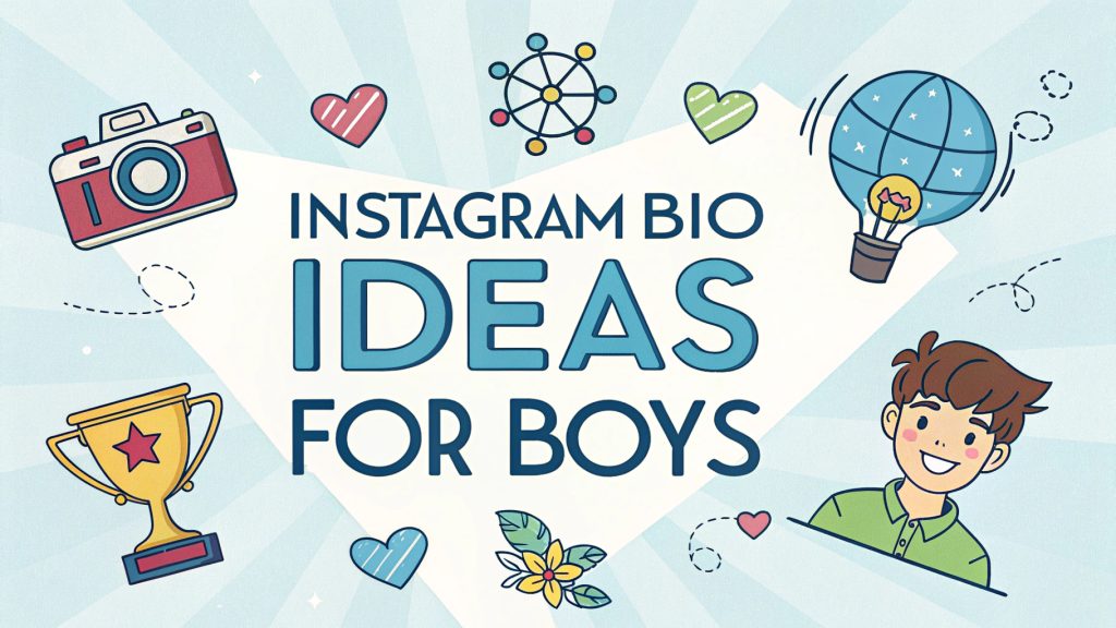 Instagram Bio Ideas for Boys