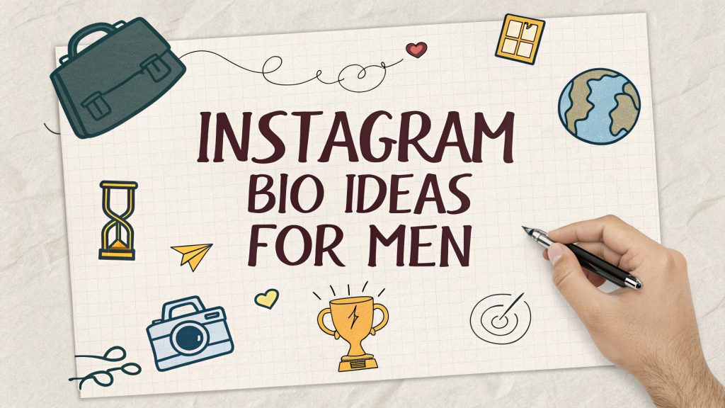Instagram Bio Ideas for Men