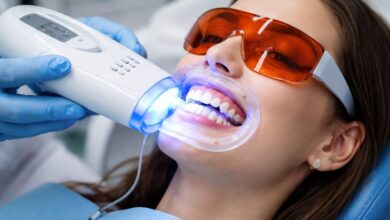 Preparing teeth and gums for cosmetic dental treatment